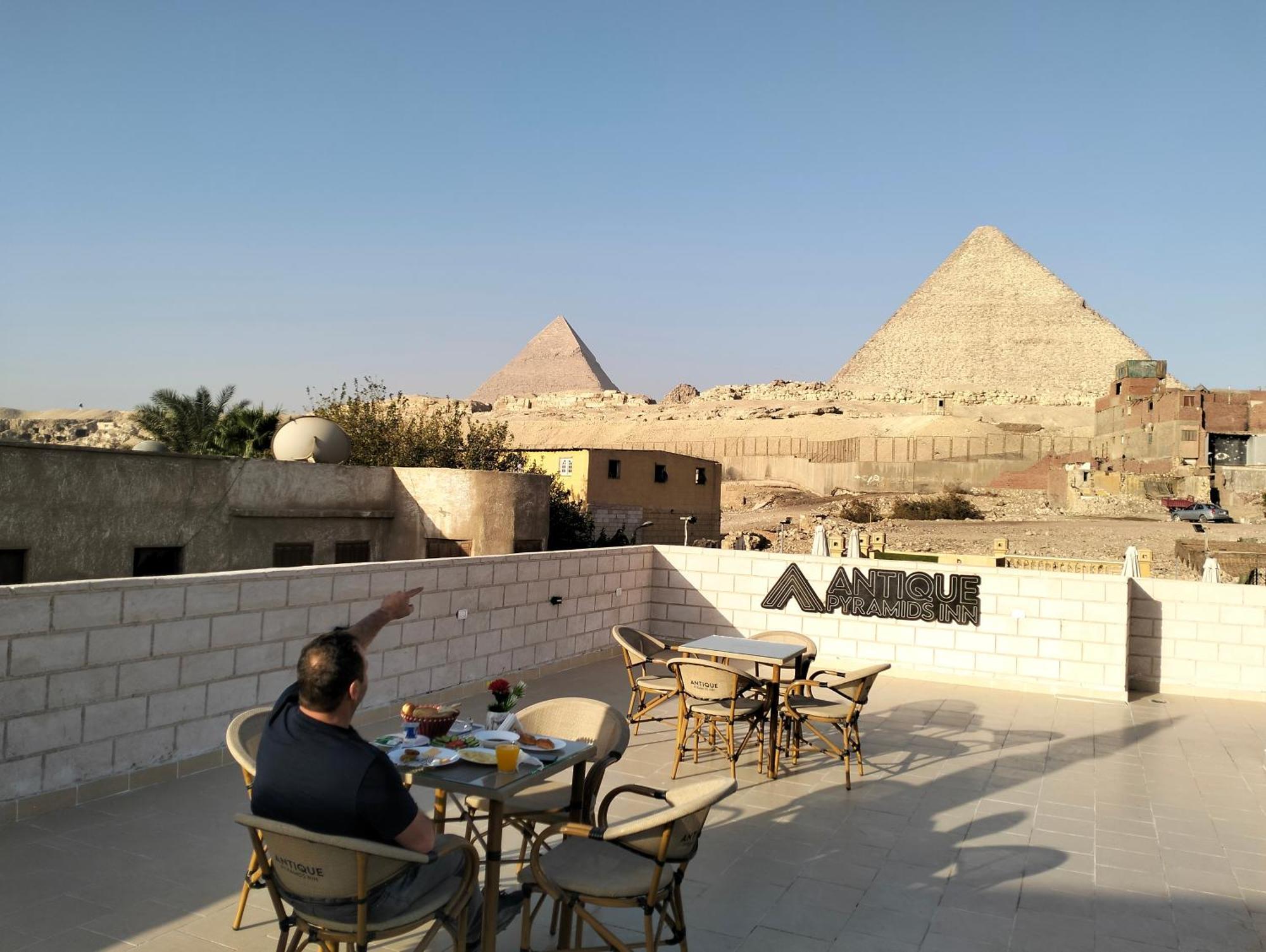 Antique Pyramids Inn Giza Екстериор снимка