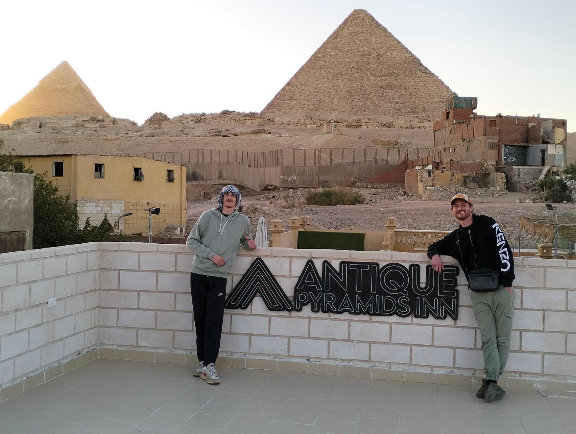 Antique Pyramids Inn Giza Екстериор снимка