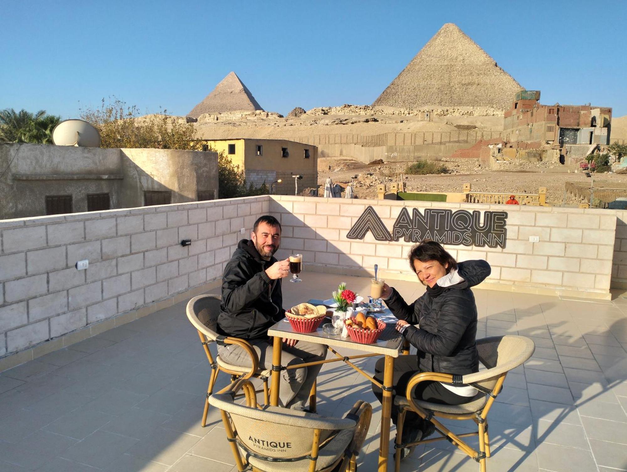 Antique Pyramids Inn Giza Екстериор снимка